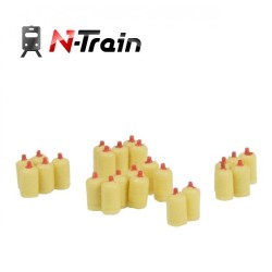 Set de 24 bombonas de propano 212.61 N-TRAIN Escala N