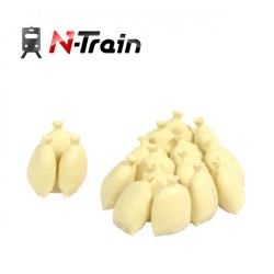Set de 18 sacos de arpillera 212.51 N-Train Escala N