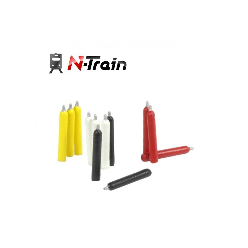 Set de 12 botellas de gas 212.53 N-Train Escala N