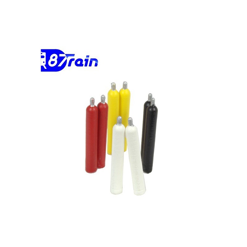 Set de 8 botellas de gas 222.27 87TRAIN Escala H0