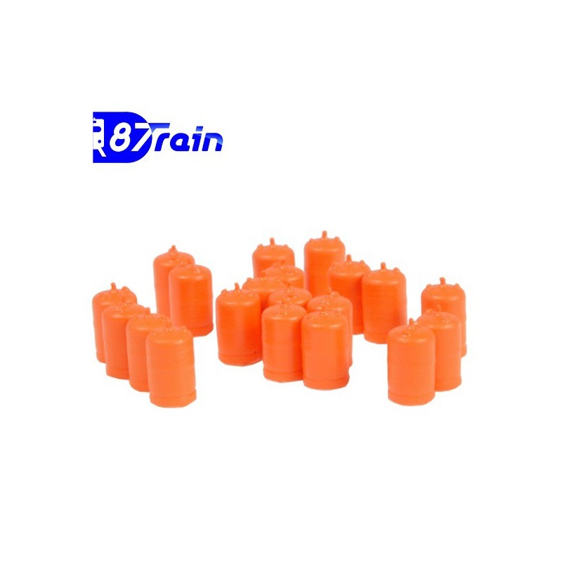 Set de 20 bombonas de butano 222.33 87TRAIN Escala H0