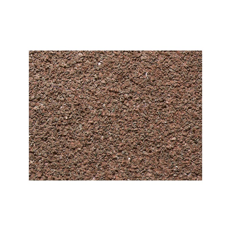 Balasto marron rojizo grano medio 250 gr. 09367 NOCH para escala H0