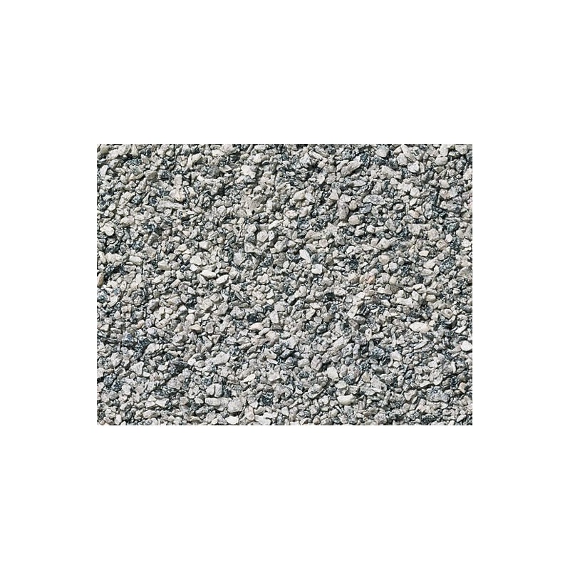 Balasto color gris 250 gr. grano medio 09374 NOCH para escala H0