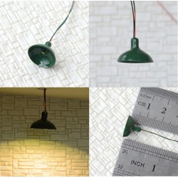 Lampara de LED muy pequeña de 5mm de alto y de diametro de color verde WR60 MDT