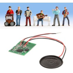 Set musicos ambulantes con modulo de sonido 12955 NOCH Escala N