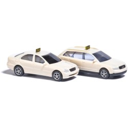 Mercedes clase C y Audi A4 TAXI 8341 Busch Escala N