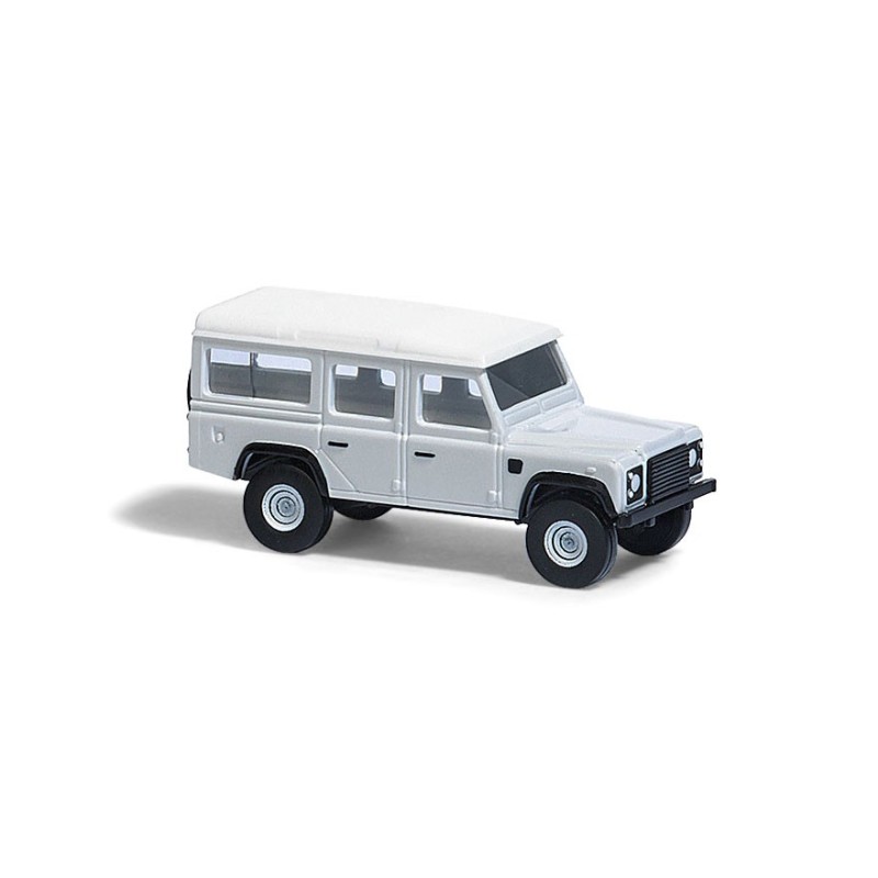 Land Rover Defender blanco 8370 Busch Escala N