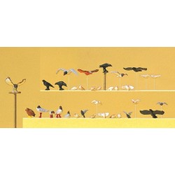 Pajaros y aves 10169 PREISER Escala H0