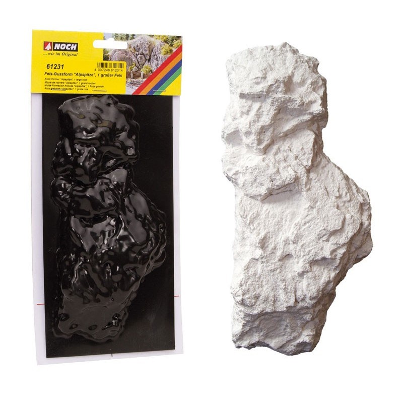 Molde para crear rocas (modelo Alpspitze) 61231 NOCH