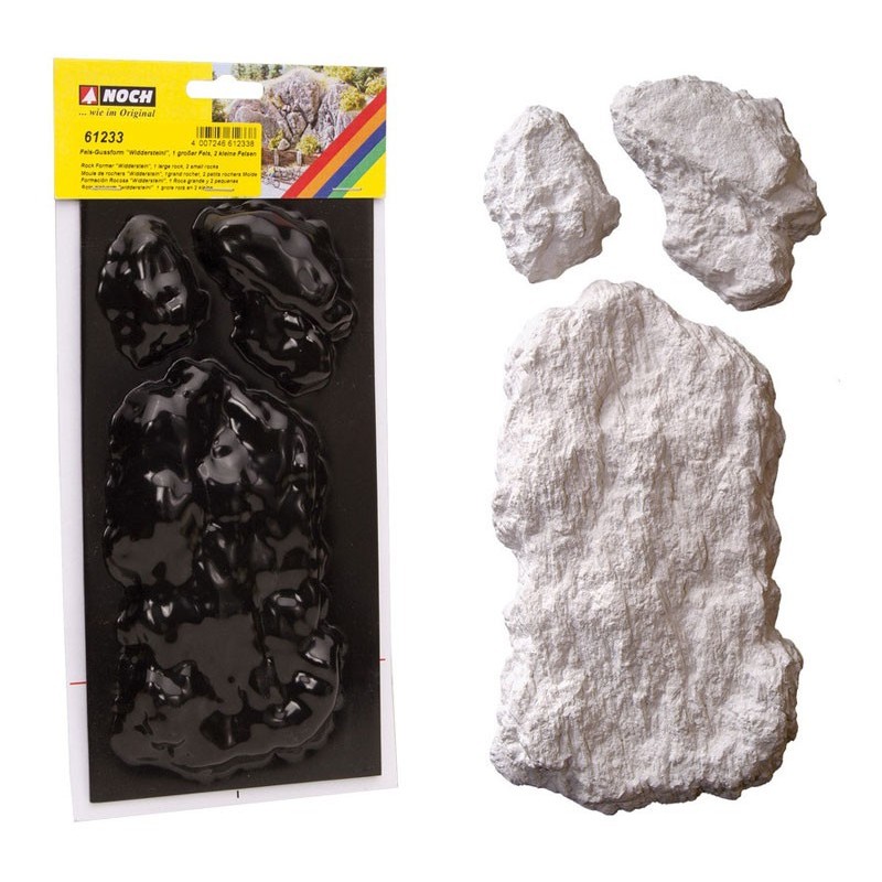 Molde para crear rocas (modelo Widderstein) 61233 NOCH
