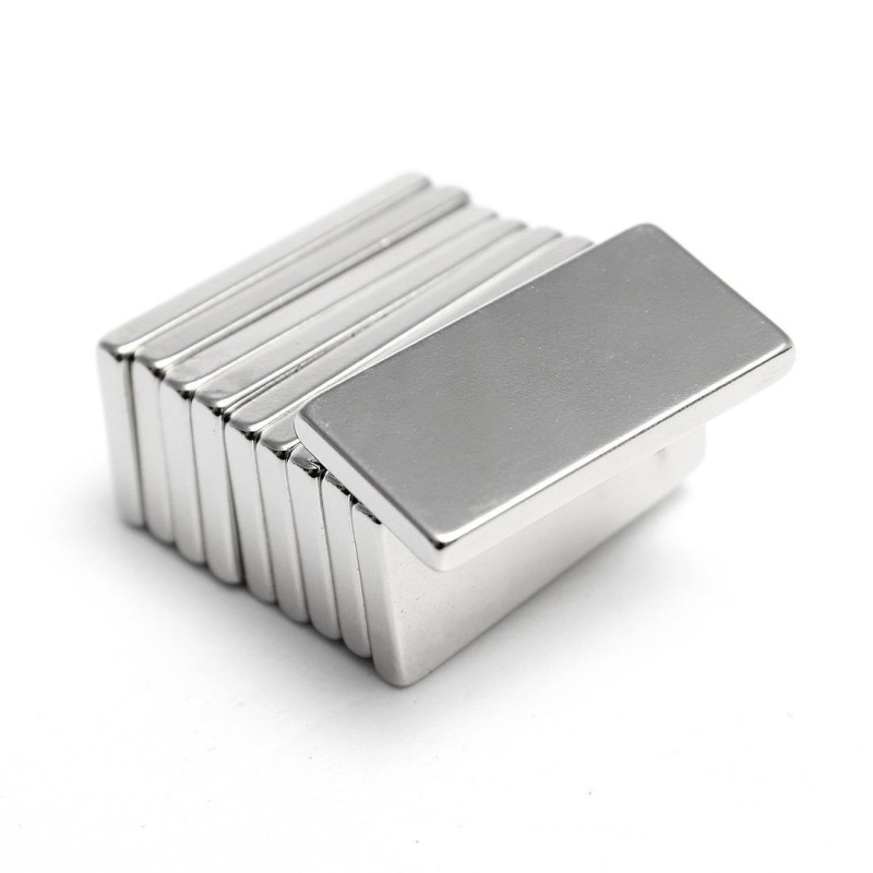 Iman en bloque 20x10x1,5mm (largo x ancho x alto) S-20-10 MDT Models
