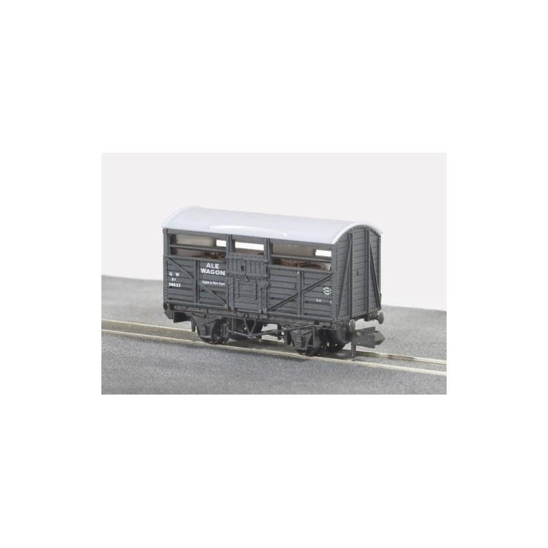Vagón transporte ganado GWR ALE NR-46A PECO Escala N