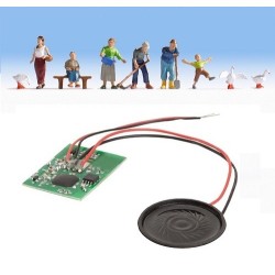 *Set en la granja con modulo de sonido 12850 NOCH Escala H0