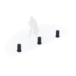 Pilonas estriadas, 18 unidades 222.61 87TRAIN Escala H0