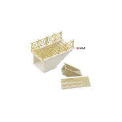 Escaleras paso subterráneo NB7 PECO Escala N