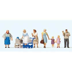 En la calle 10711 PREISER Escala H0