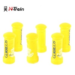 6 buzones de CORREOS epoca IV 212.94 N-Train Escala N