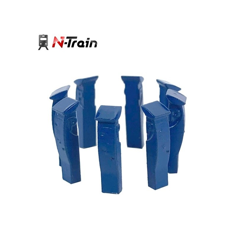 8 parquimetros azules 212.87 N-Train Escala N