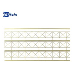 Valla de latón modelo 6, 70cm 222.50 87TRAIN Escala H0