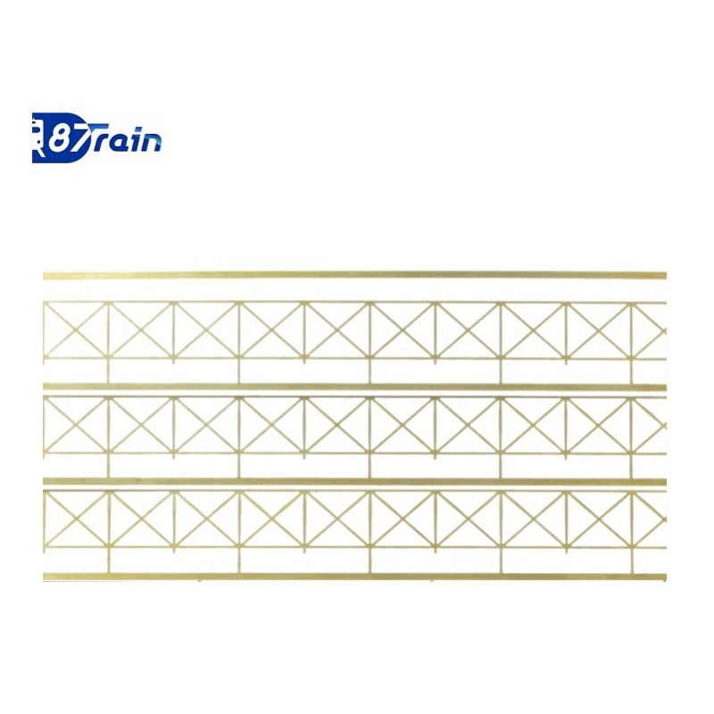 Valla de latón modelo 6, 70cm 222.50 87TRAIN Escala H0