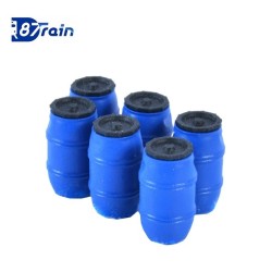 Bidones azules de plastico, 6 unidades 222.65 87TRAIN Escala H0