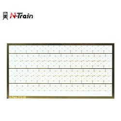 Valla tipo 6 de latón 50cm 212.09 N-TRAIN Escala N