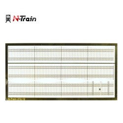 Valla tipo 9 de latón 50cm 212.12 N-TRAIN Escala N