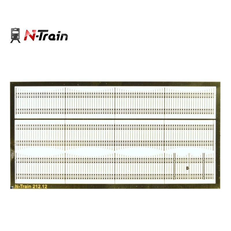 Valla tipo 9 de latón 50cm 212.12 N-TRAIN Escala N