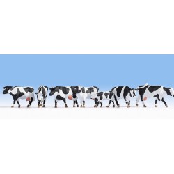 Vacas negras y blancas 15725 NOCH Escala H0