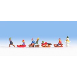 Niños en la nieve 36819 NOCH Escala N