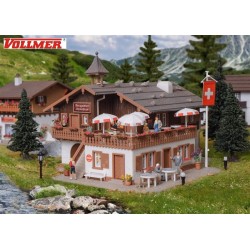 Refugio y restaurante de Zermatt , en los alpes 43706 Vollmer Escala H0