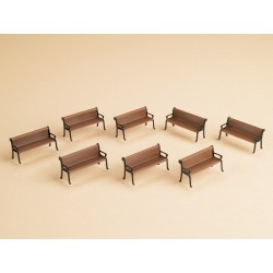 8 bancos 41199 Auhagen Escala H0