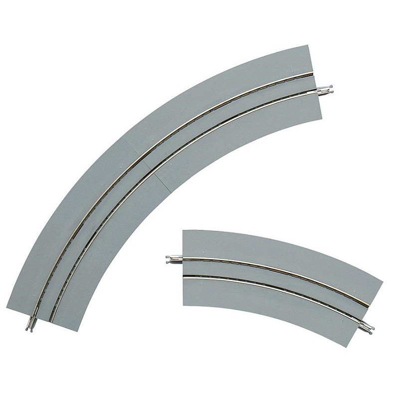 4 curvas (2 x 60º y 2 x 30º) radio 177, 971797 Tomytec Escala N