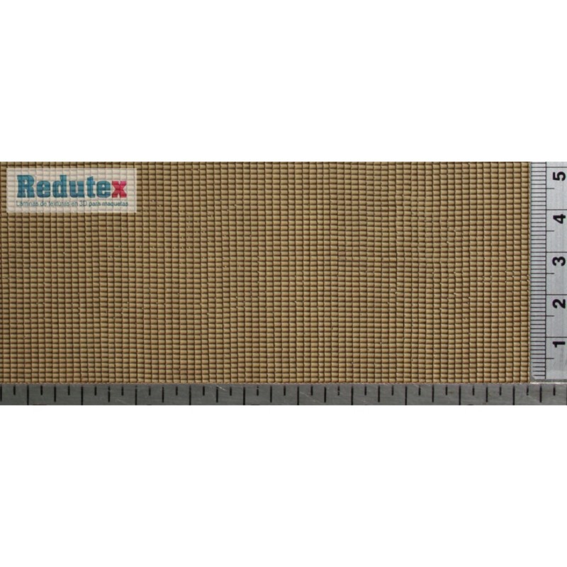 Teja de tubo beige 160TT111 REDUTEX Escala N