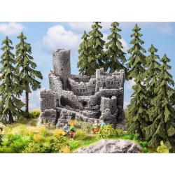Castillo en ruinas montado 58605 NOCH escala H0