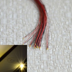 Micro SMD blanco calido de 0,28mm y micro cable ya instalado Z0402-B MDT