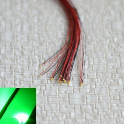 Micro SMD verde de 0,28mm y micro cable ya instalado Z0402-D MDT
