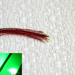 Micro SMD verde de 0,98mm y micro cable ya instalado Z0603-D MDT
