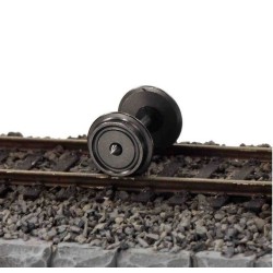 Eje para vagón universal aislado a un lado E010 MDT Models Escala H0