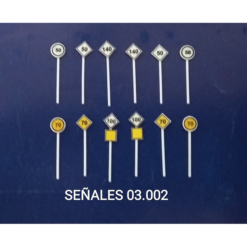Lote de señales Nº3.2 RENFE S94 MDT Escala N 