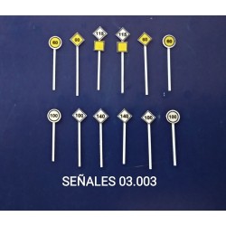 Lote de señales Nº3.3 RENFE S95 MDT Escala N