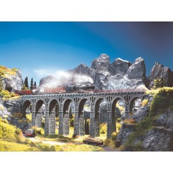 Pilar base para viaducto de piedra Quarrystone, 34861 NOCH Escala N