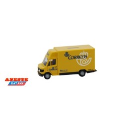 Camion de reparto Correos MB 207, 042444 Herpa Escala H0