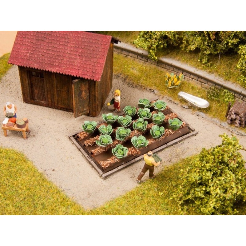 Col blanca, 16 plantas, 3 x 6 cm 13217 NOCH Escala H0