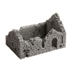 Capilla en ruinas montado 58611 NOCH escala H0
