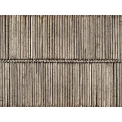 3D-Cardboard Sheet Pared de Madera 25 x 12,5 cm 56664 NOCH Escala H0