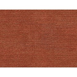 3D-Cardboard Sheet Ladrilla Vista 25 x 12,5 cm 56610 NOCH Escala H0