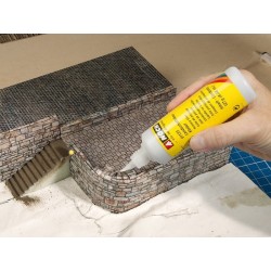 3D-Cardboard Sheet Pavimento moderno 25 x 12,5 cm 56722 NOCH Escala H0