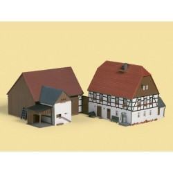 Granja completa 11350 Auhagen Escala H0