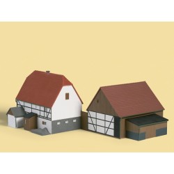 Granja completa 11350 Auhagen Escala H0